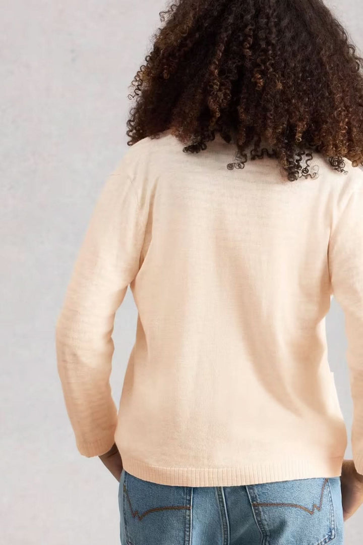 Cardigan en mélange de lin Nova