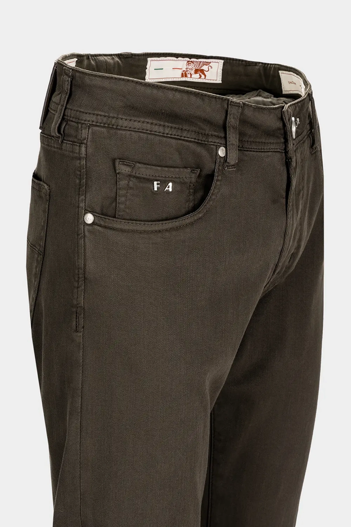 5-pocket cotton pants