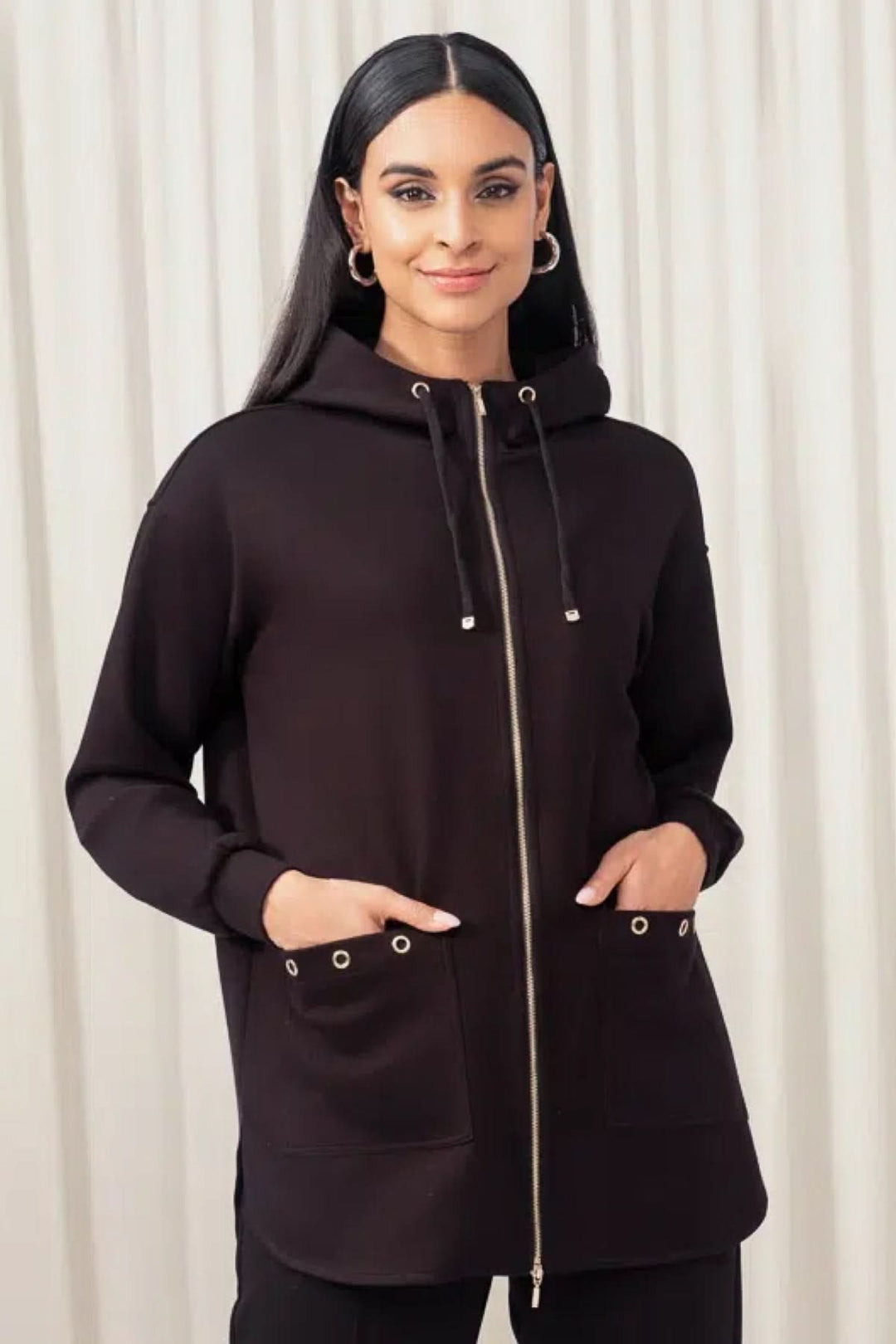 Cardigan à capuche