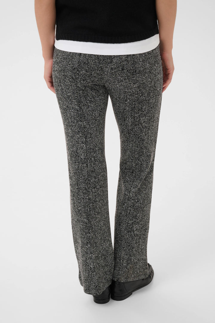 Pantalon à carreaux texturé pour femme Part Two