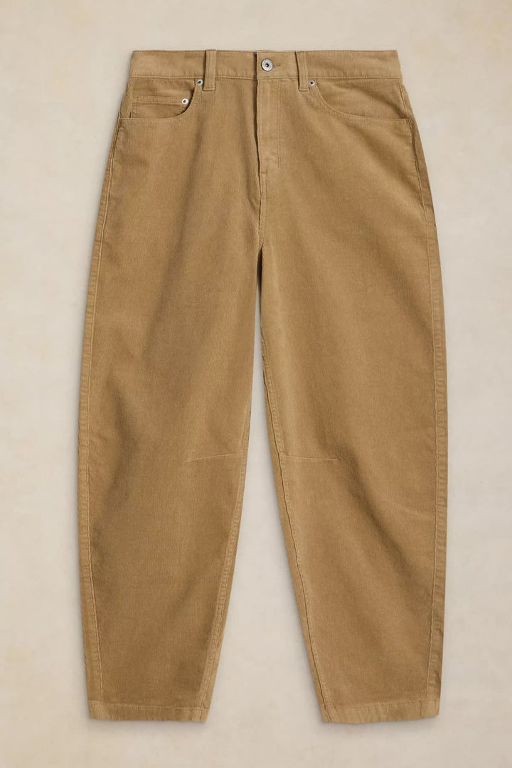Pantalon Aubrey droit en velours côtelé vue de face pour femme White Stuff