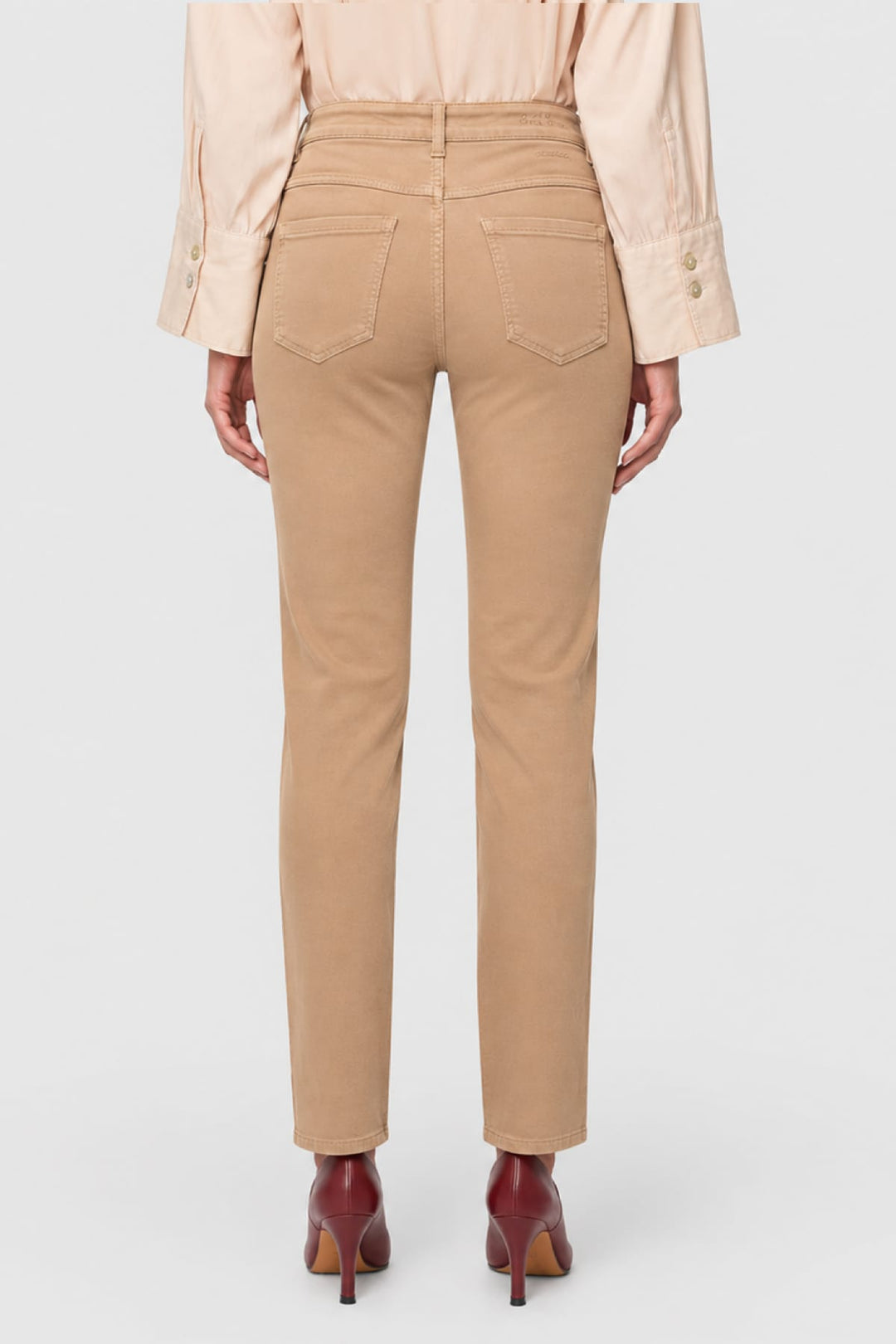 Pantalon chino à jambe droite pour femme Mac Jeans