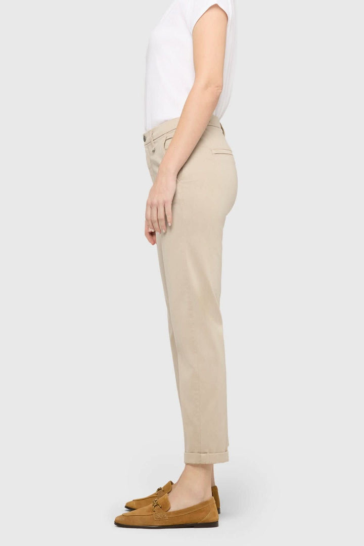 Pantalon chino slim à jambe étroite pour femme Mac Jeans