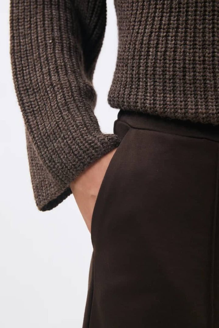Pantalon habillé Sophine à jambe large pour femme Humility