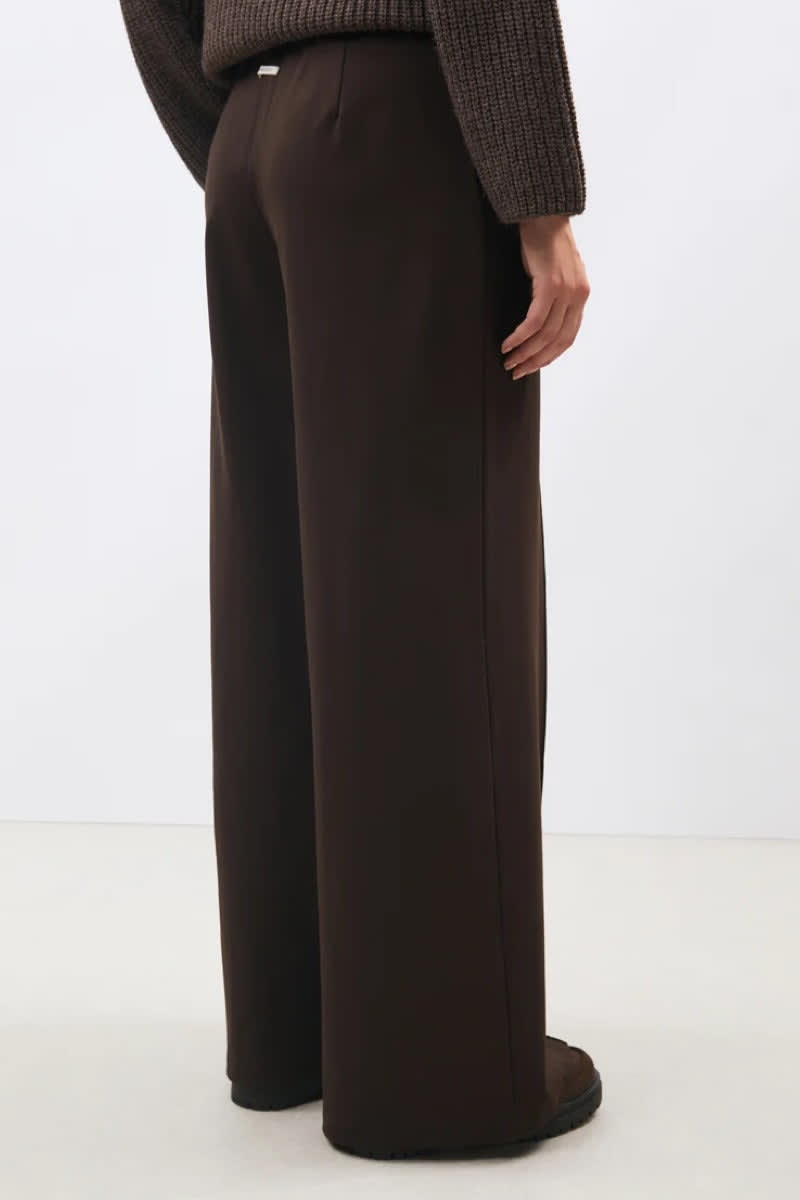 Pantalon habillé Sophine à jambe large pour femme Humility