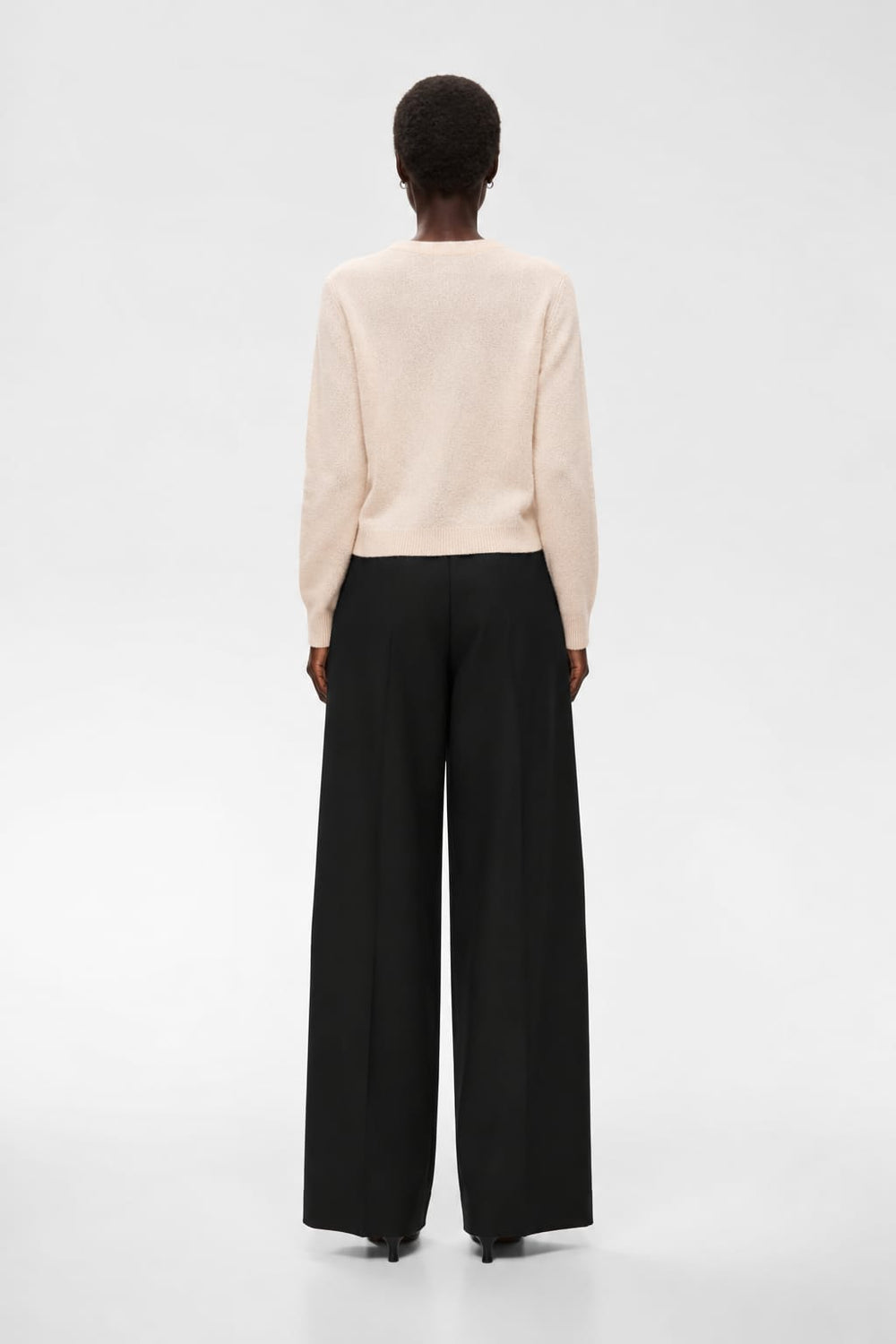 Pantalon Llissa taille haute à coupe large pour femme Part Two