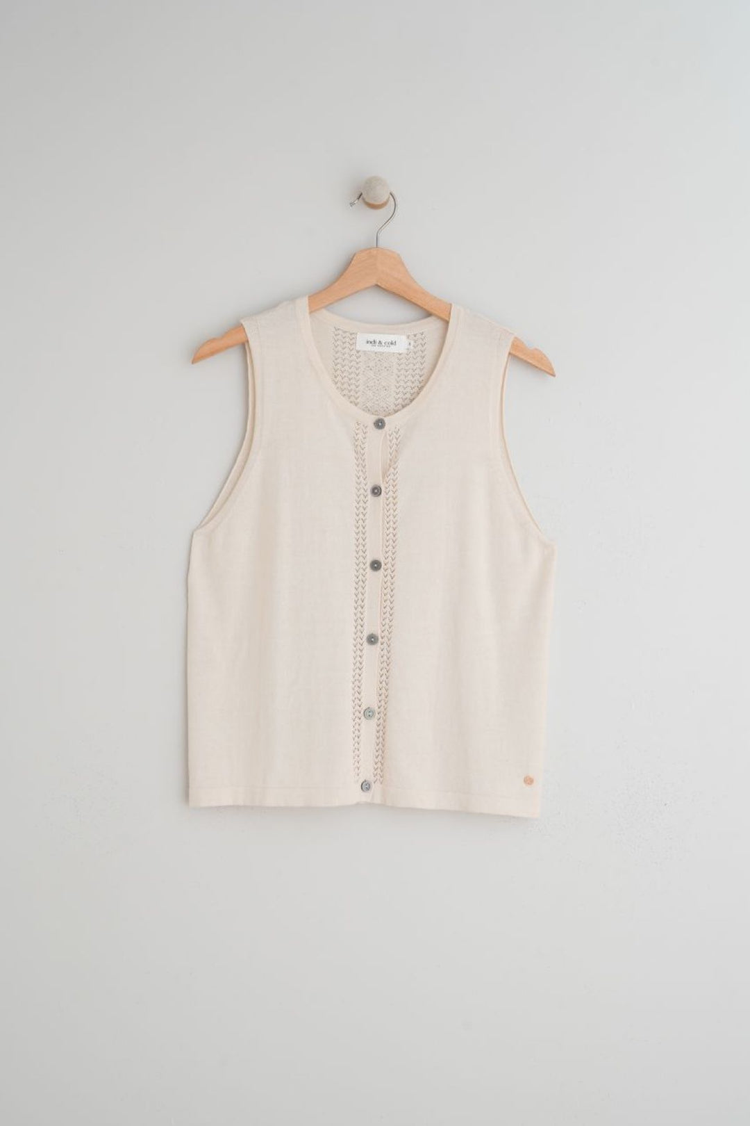 Camisole avec broderie