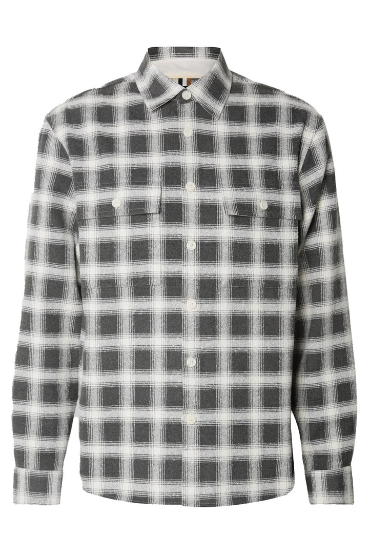 Plaid overshirt