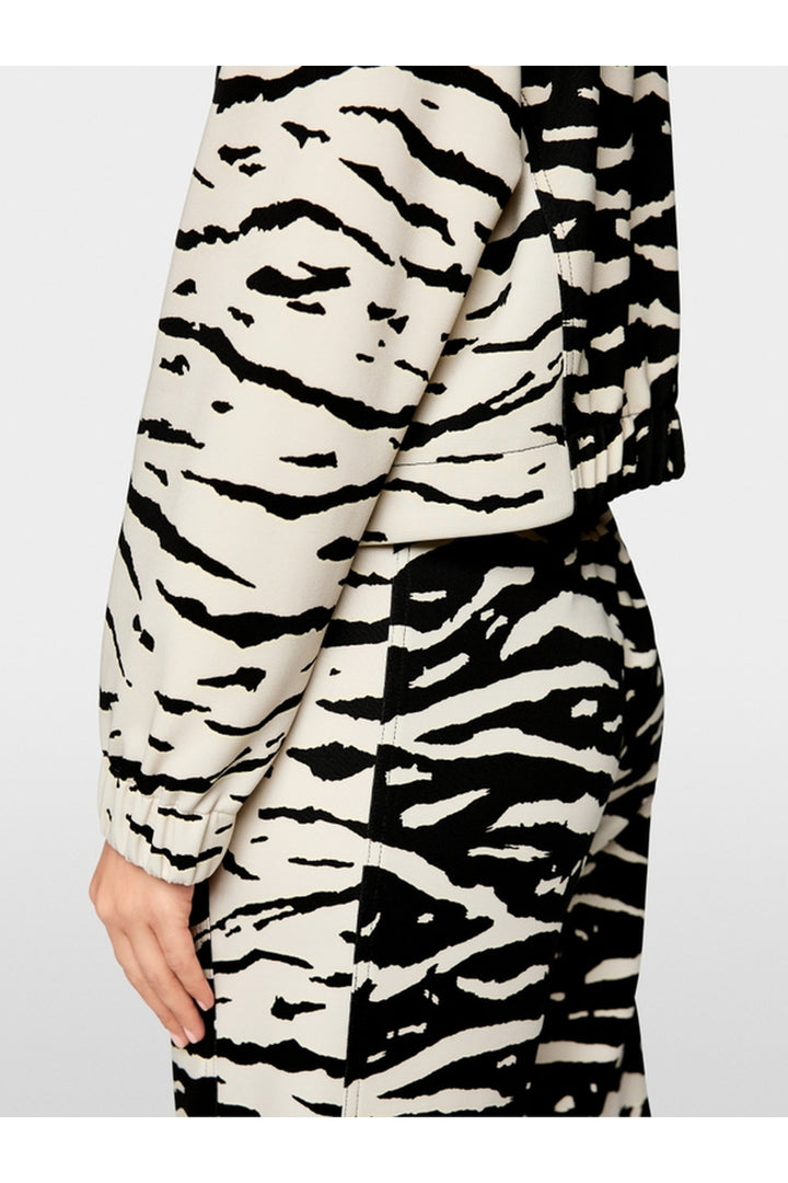 Blouson à imprimé animal