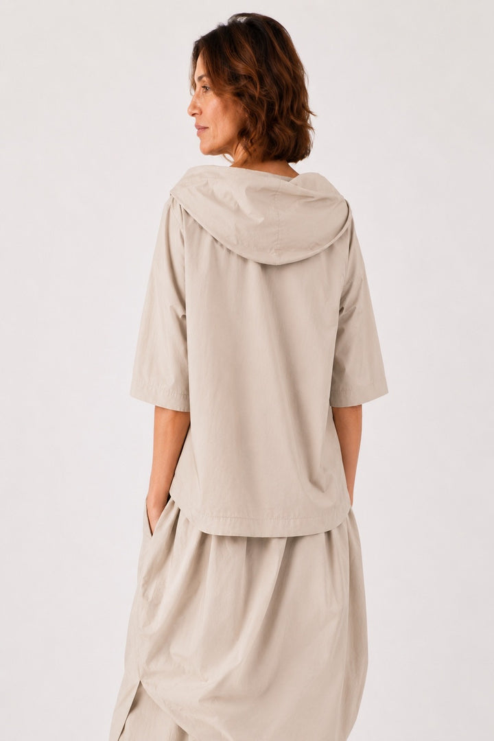 Hooded top