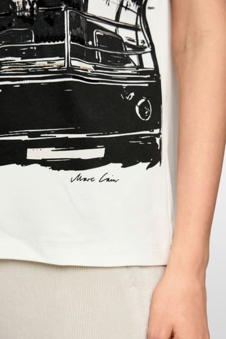 T-shirt avec imprimé panthère