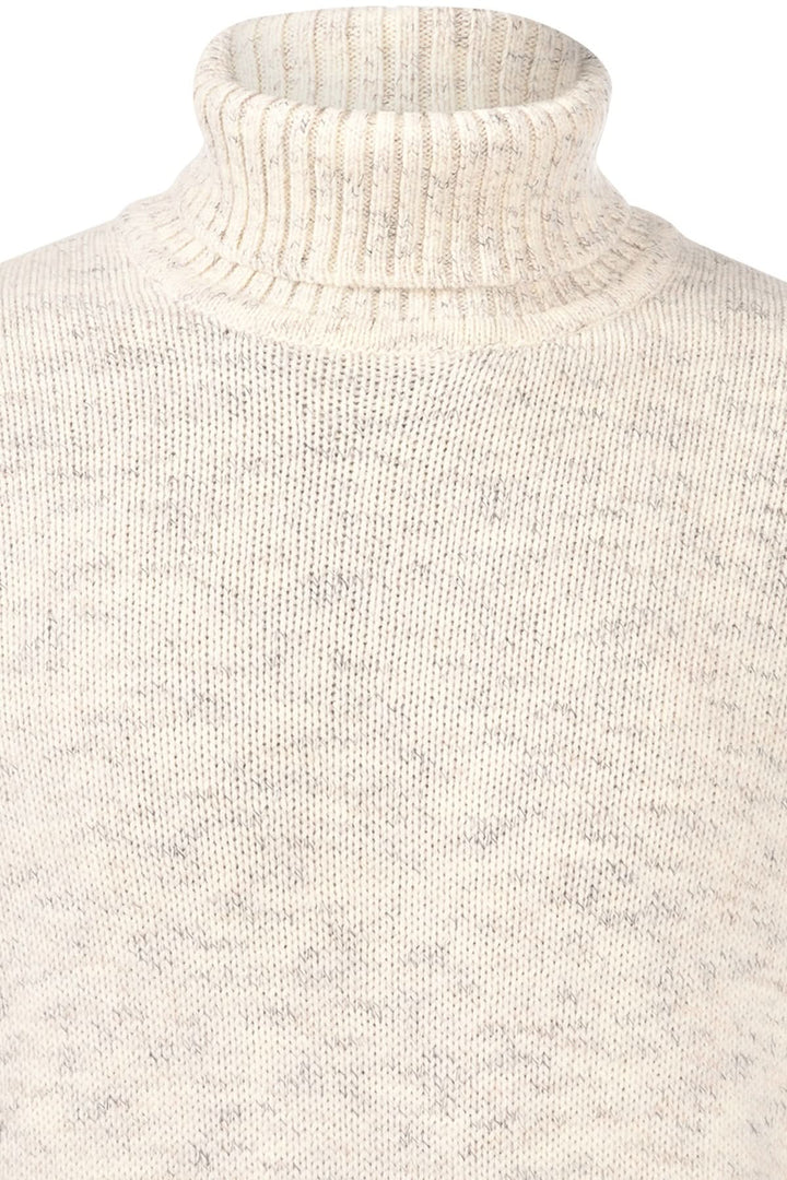 Chandail à col roulé en laine vierge