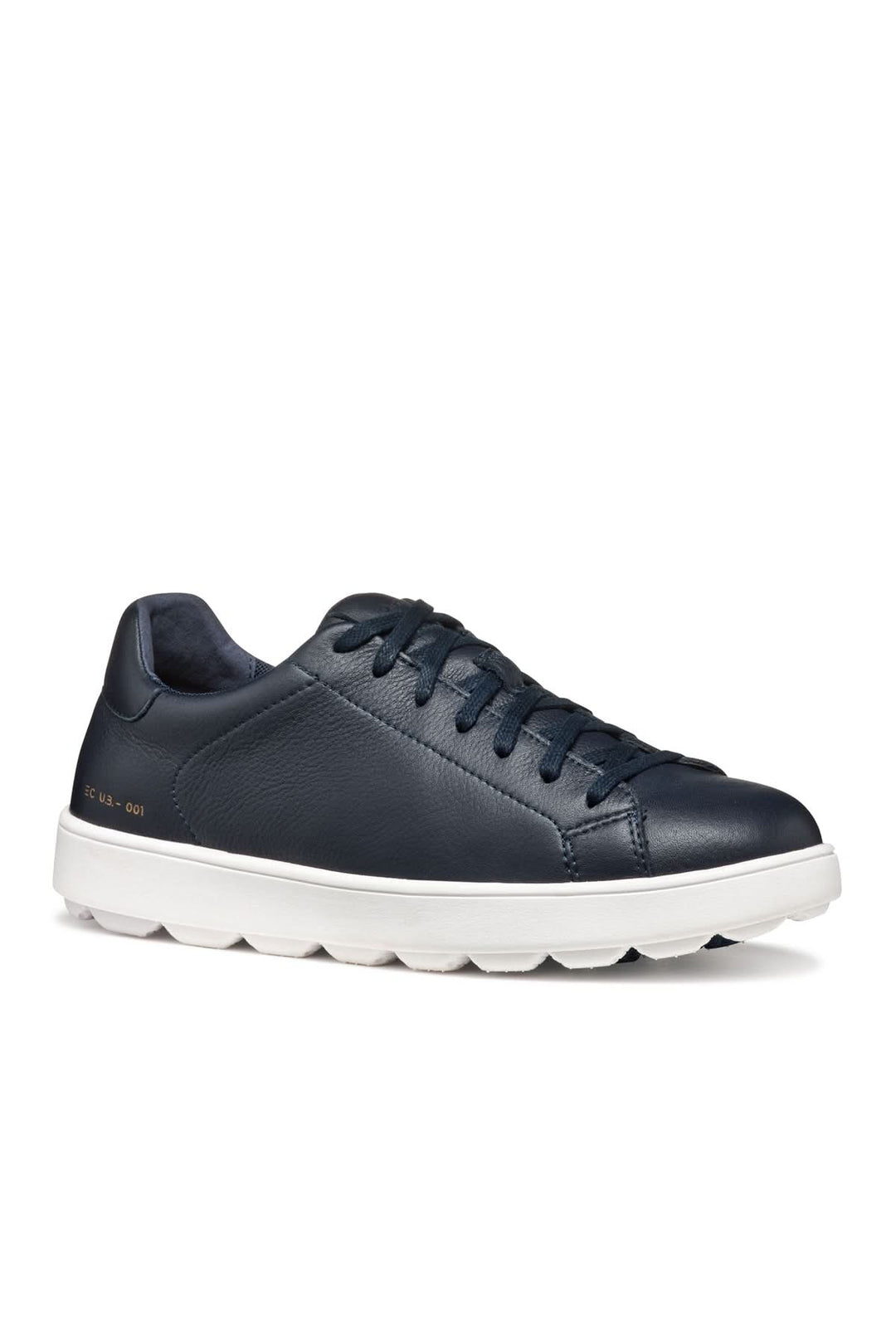 Sneakers en cuir lisse