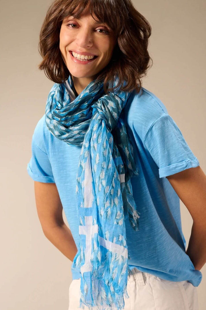 Foulard léger à imprimé