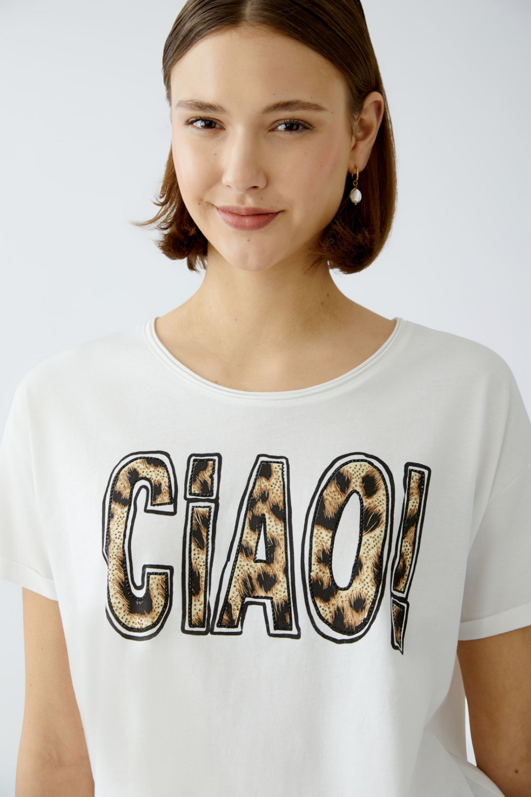 "CIAO!" printed T-shirt