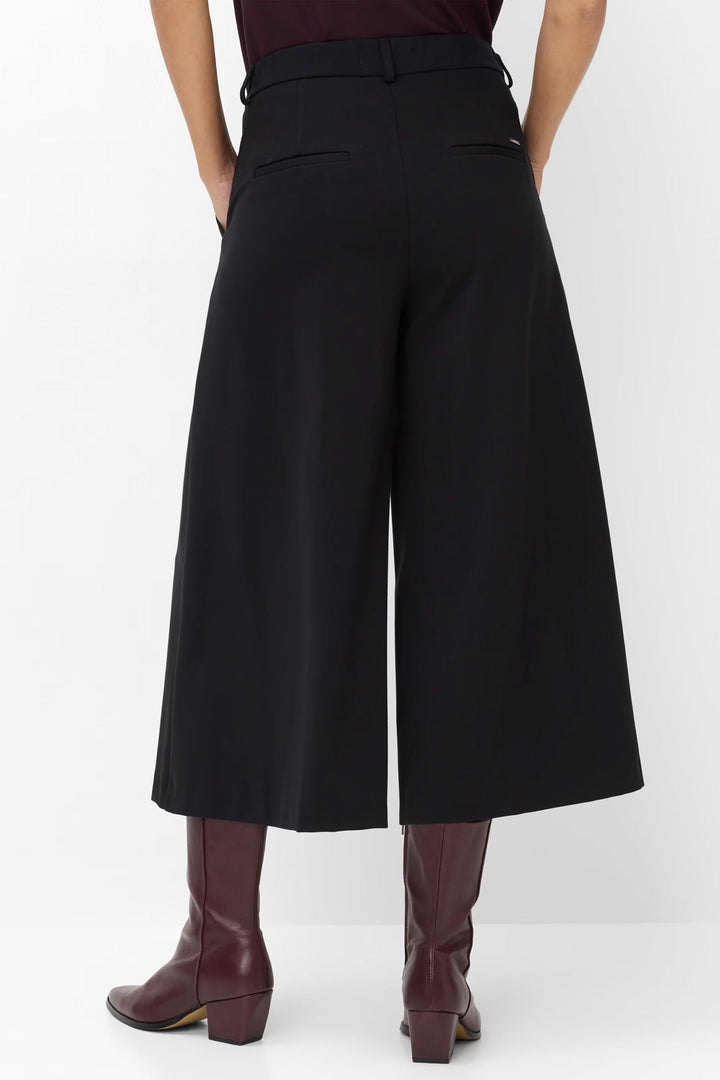 Pantalon Melli écourté à jambe très large