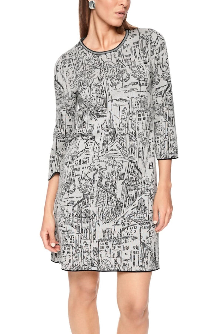 Urban pattern dress