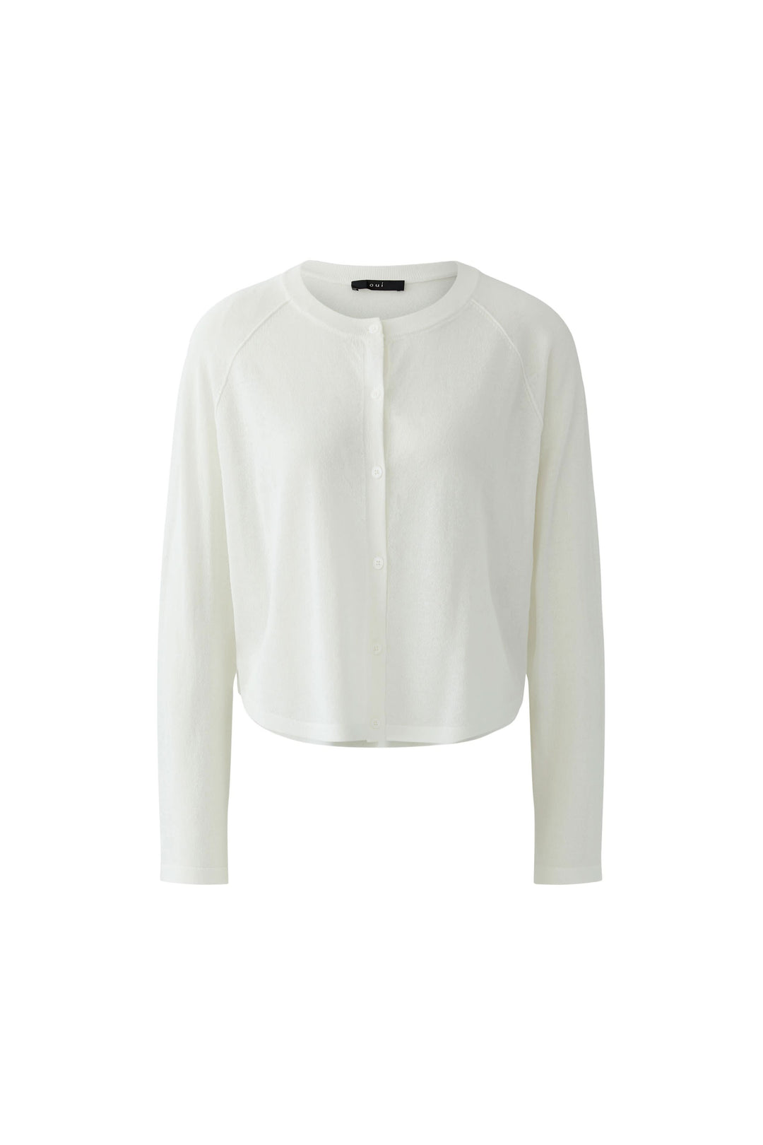 Cardigan texturé boutonné