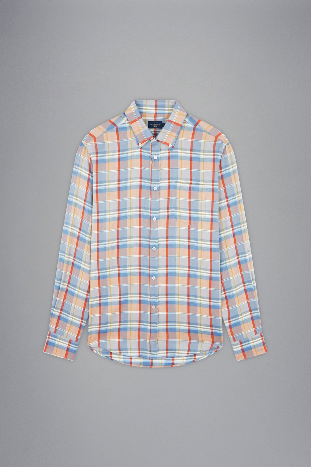 Multicolored checked shirt