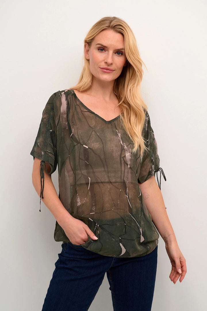 Blouse à ficelle