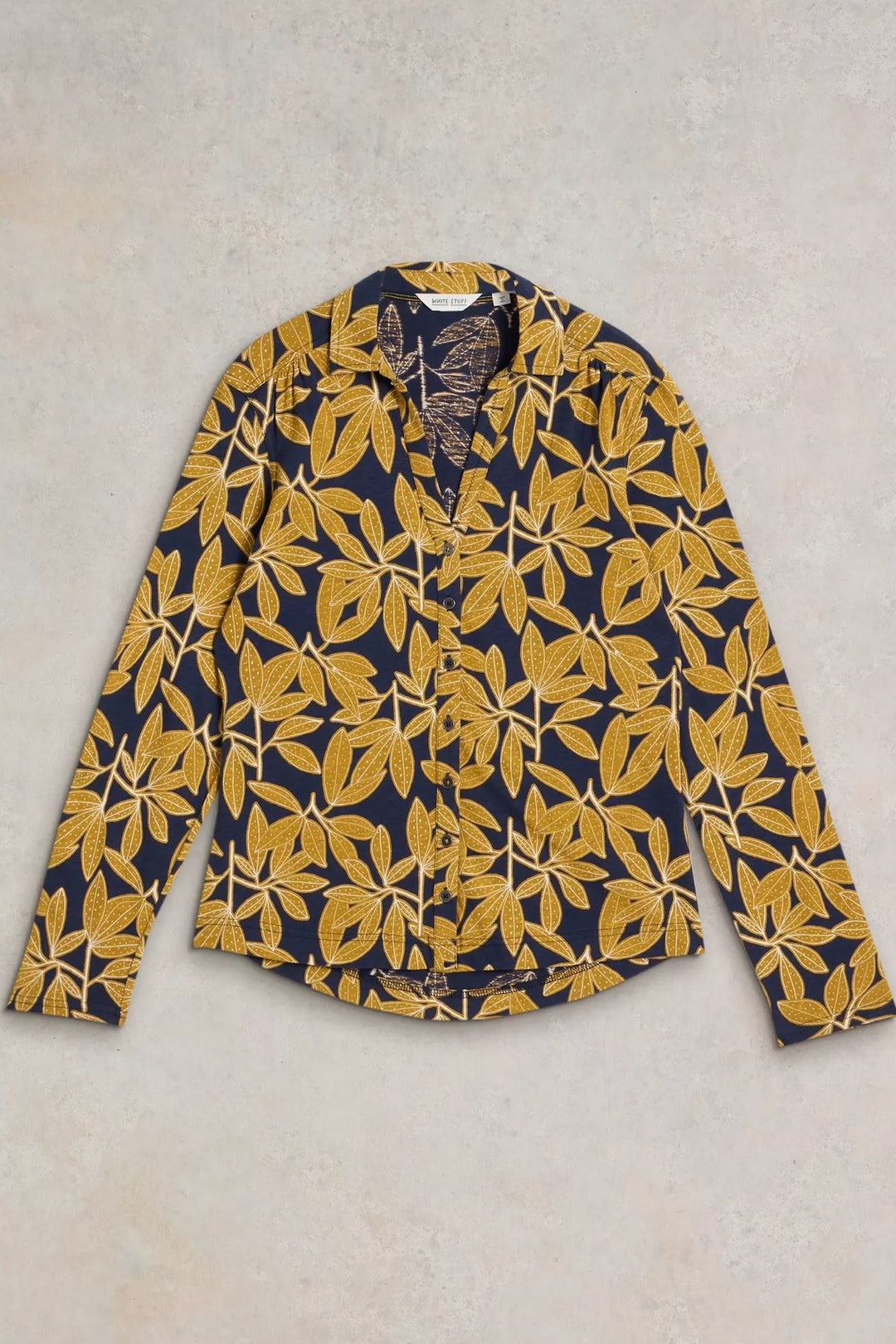 ANNIE LONG SLEEVE PRINTED SHIRT