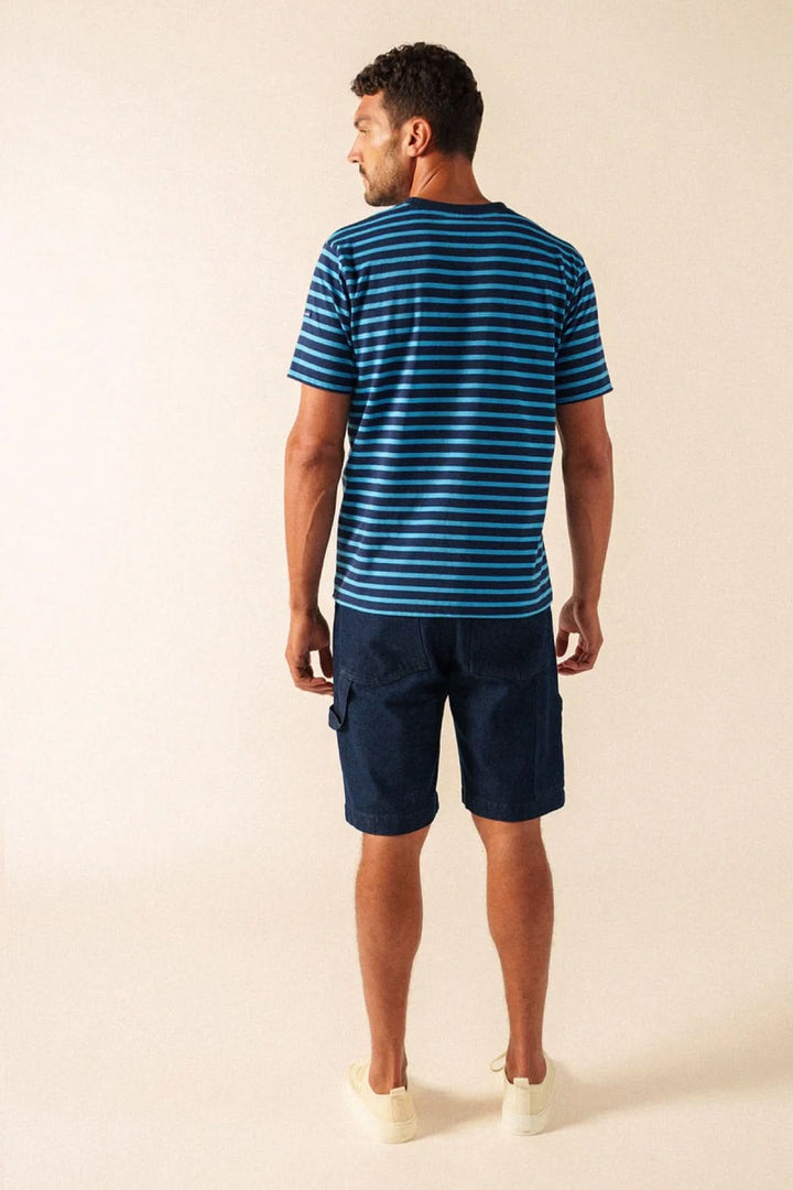 T-shirt rayé en coton