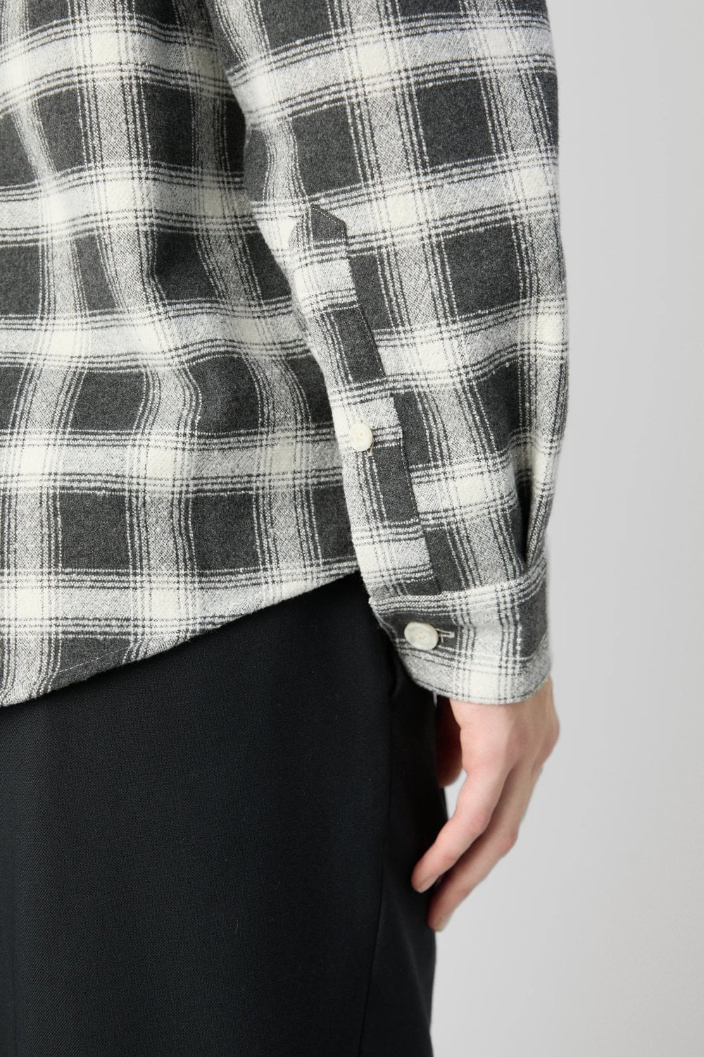 Plaid overshirt