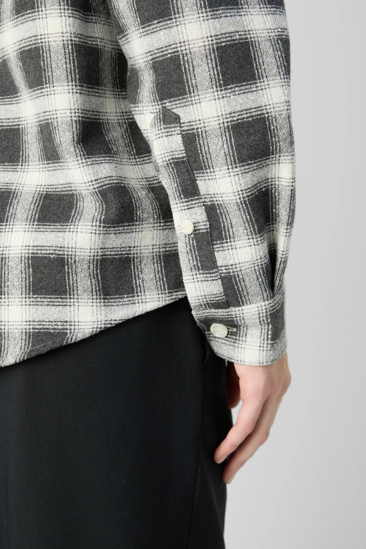 Plaid overshirt