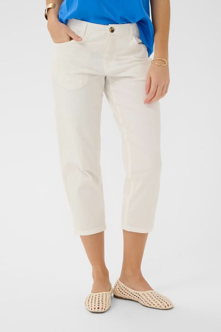 Pantalon capri Berta coupe droite