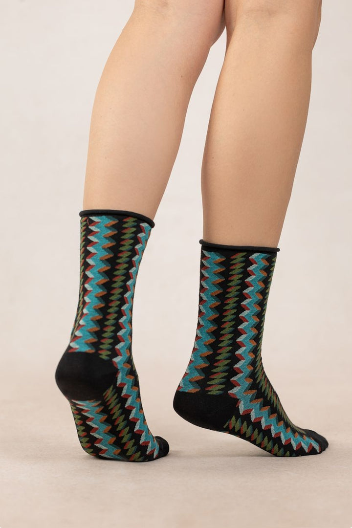 Zigzag socks