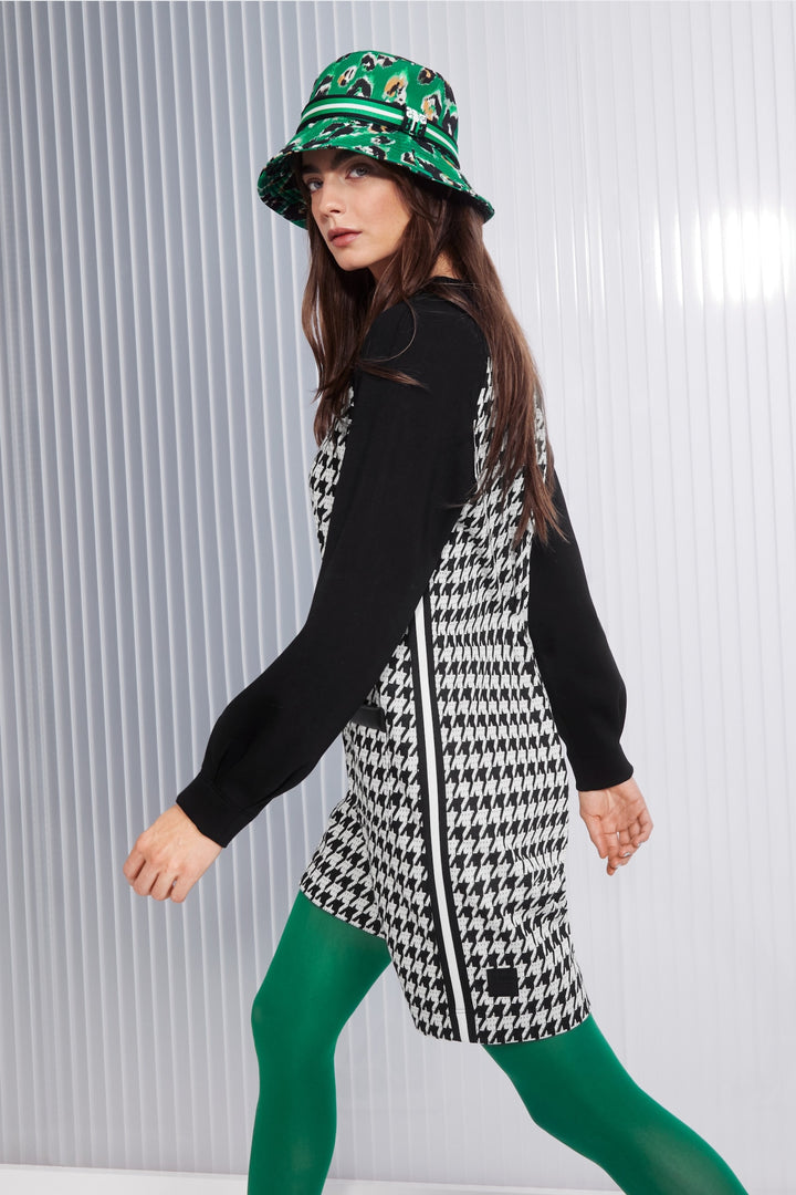 Houndstooth dress