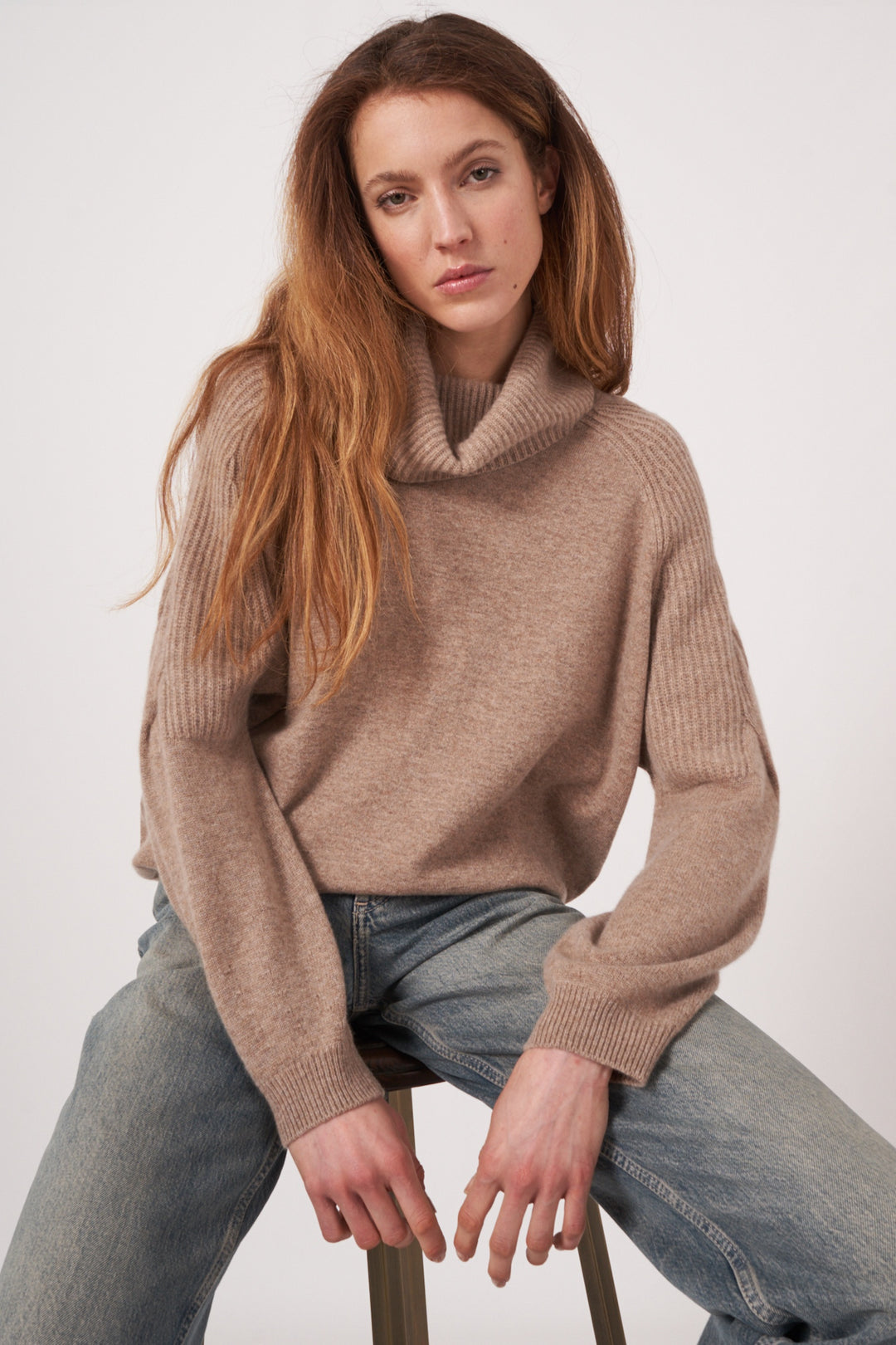 Sweater with turtleneck