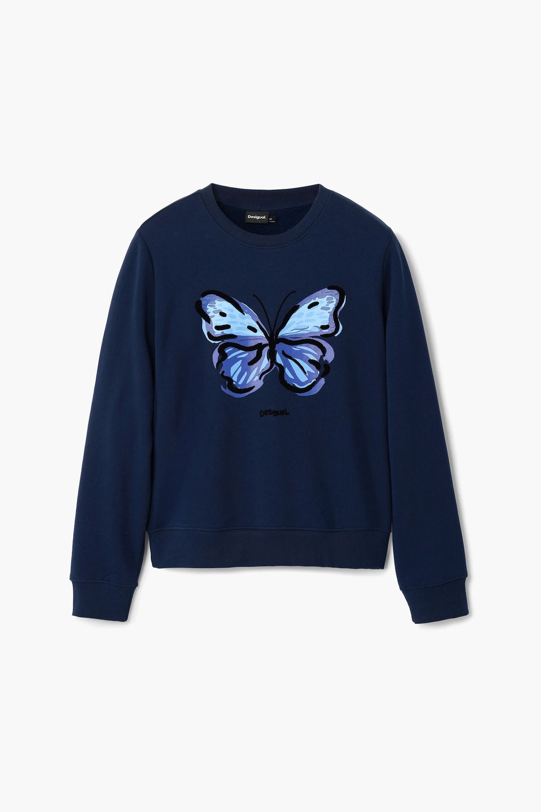 Butterfly cotton hoodie