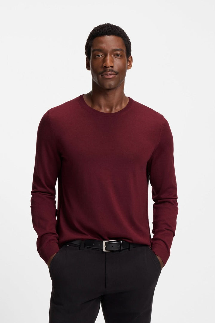Leno virgin wool sweater