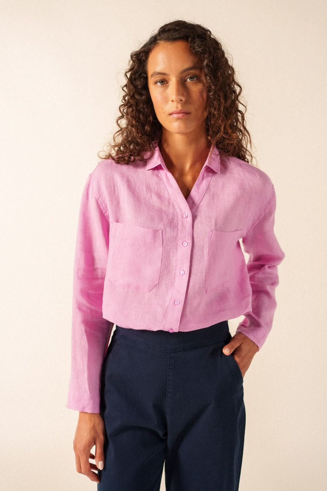 Blouse de lin CHARLENE