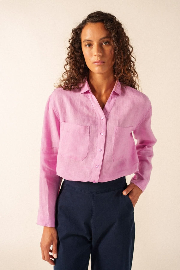 Blouse de lin CHARLENE