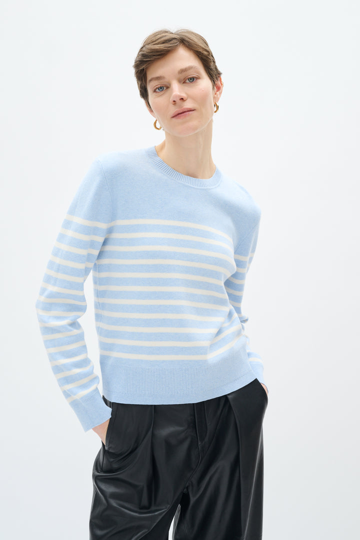 Wallis striped cotton knit