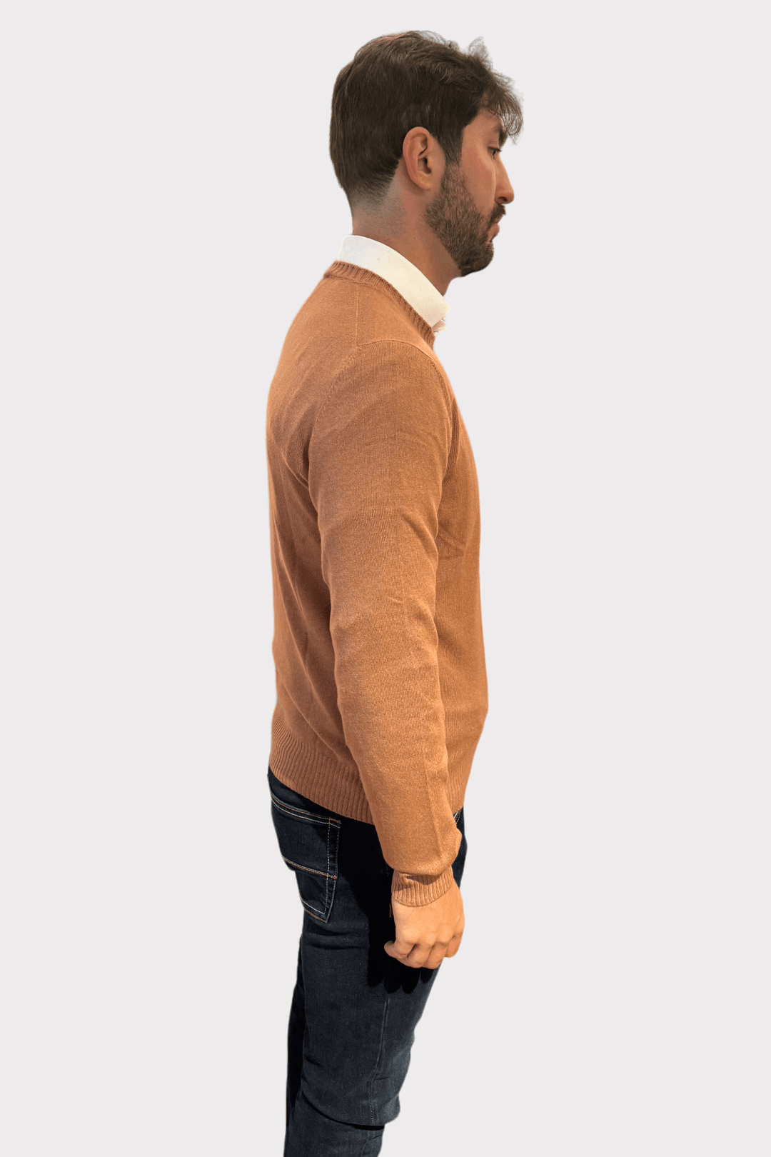 Wool and cashmere sweater