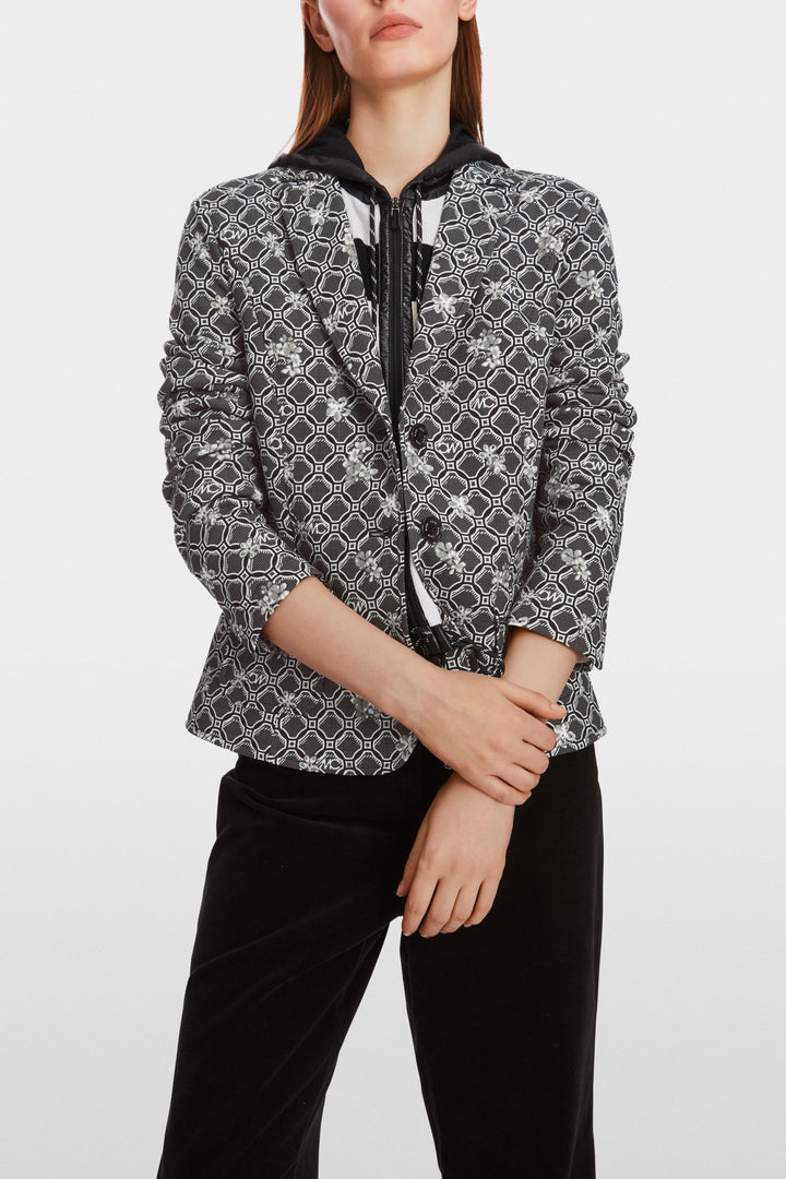 Scuba print jacket