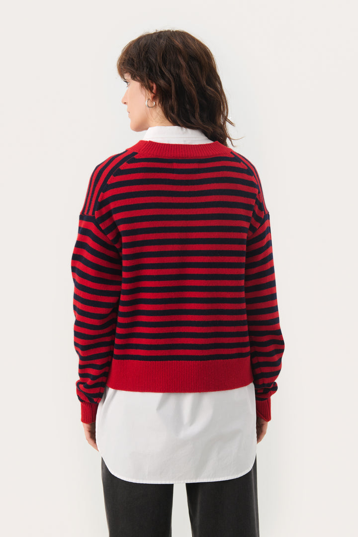 Maria striped sweater