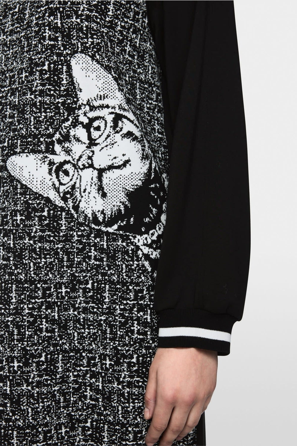 Women's Marc Cain short cat-pattern dress