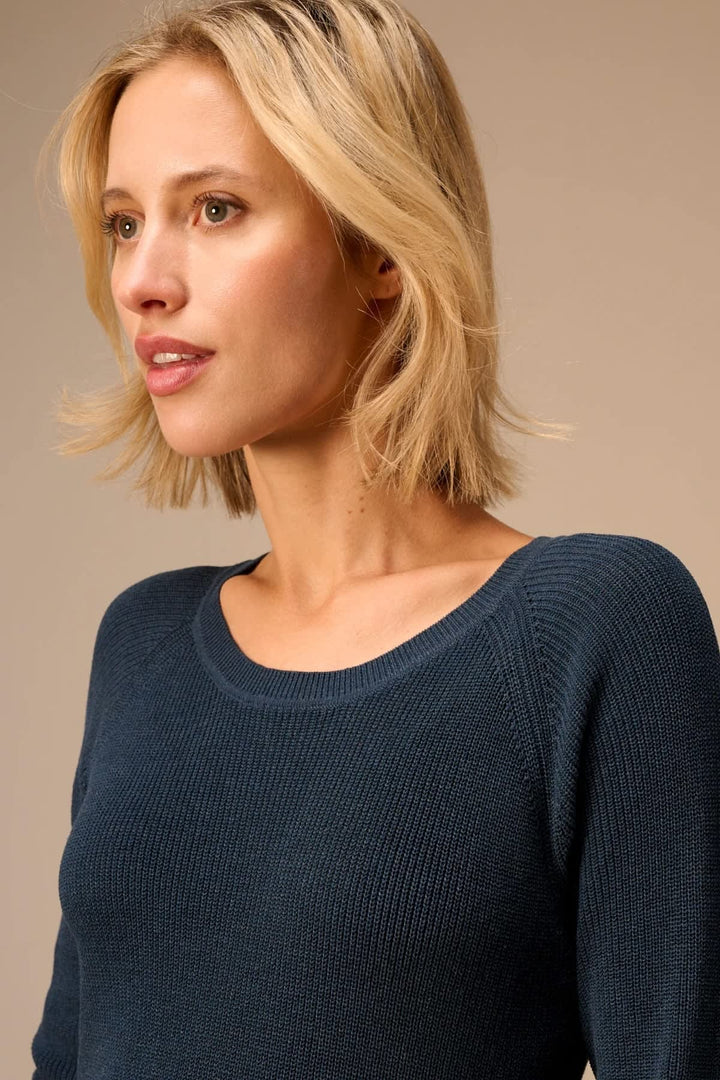Robe longue en tricot côtelé pour femme Nile