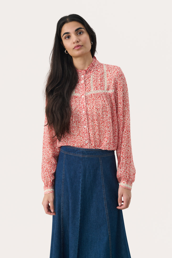 Blouse Leolu Femme - Blouses et chemises - Blouses et chemises avec col Part Two