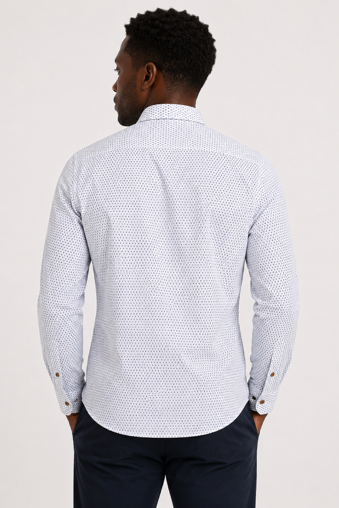 Chemise sport imprimée moderne