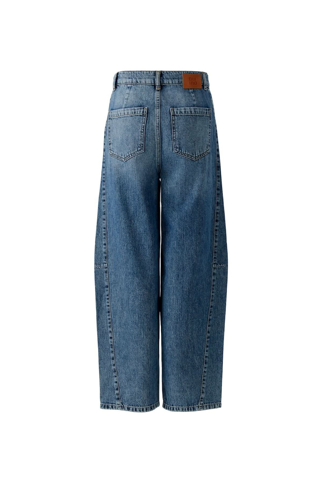 Jean baril taille haute