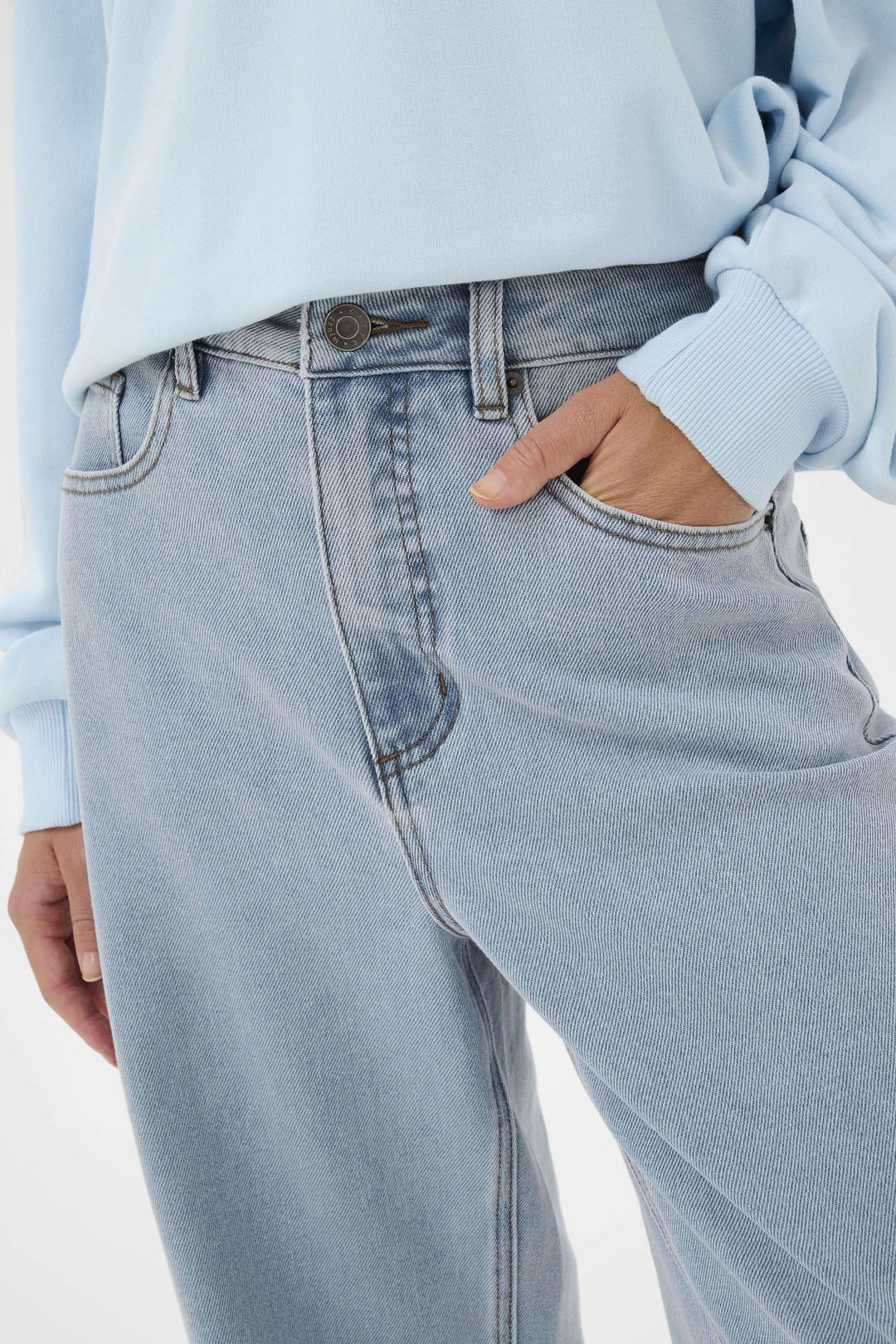 Jean Minna coupe décontractée à jambes larges