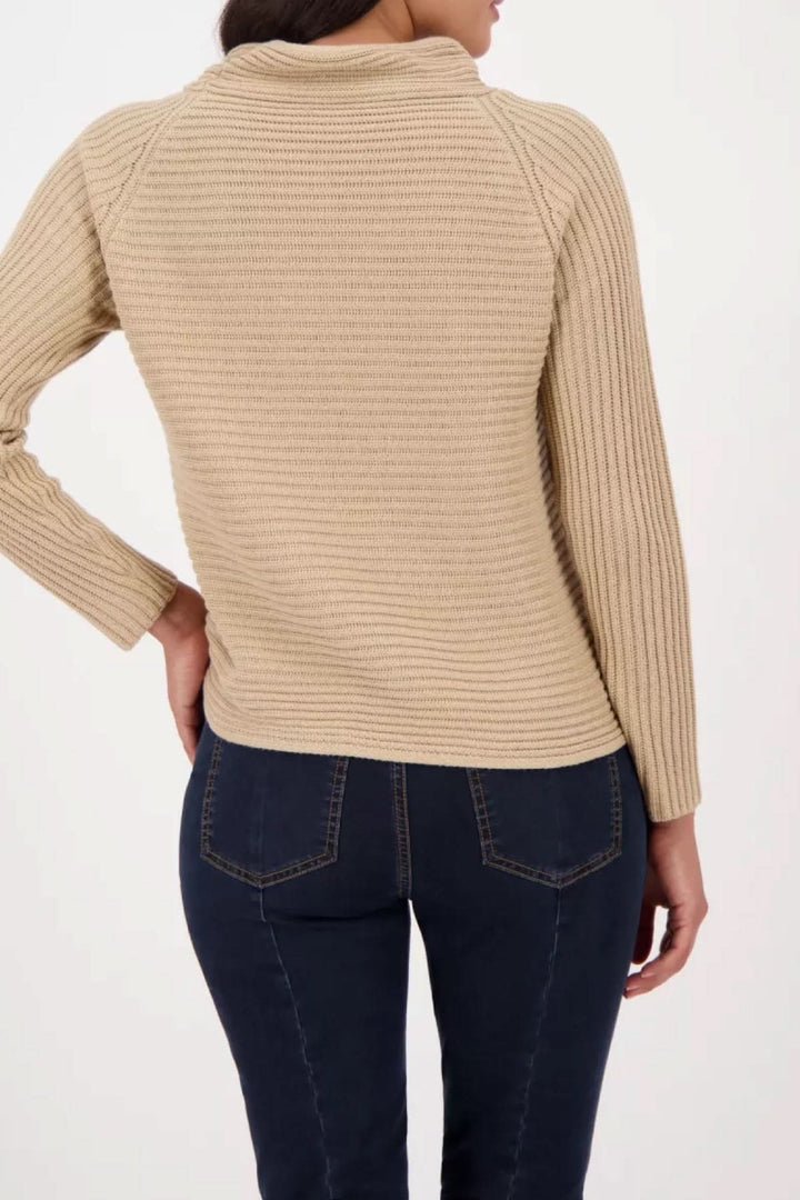 High-neck sweater
