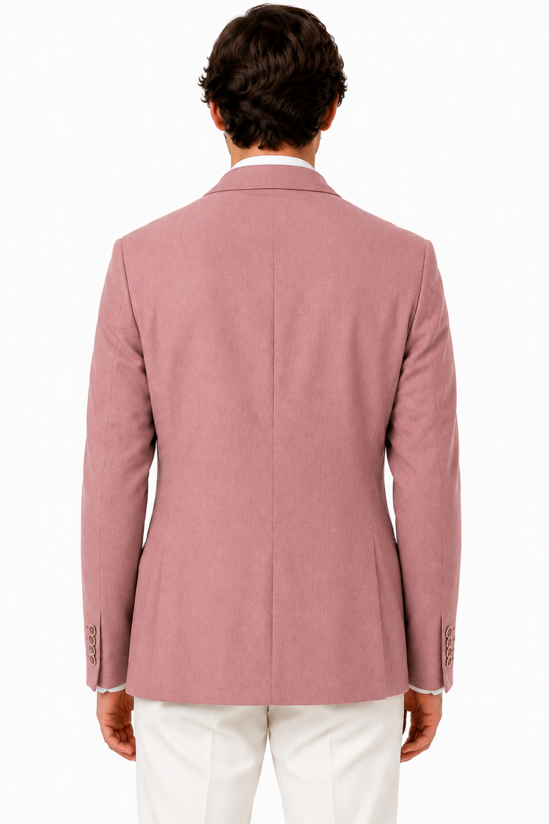 Stretch textured blazer