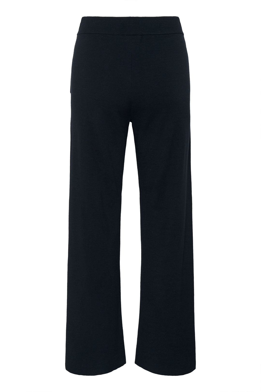 Wide-leg knit pants
