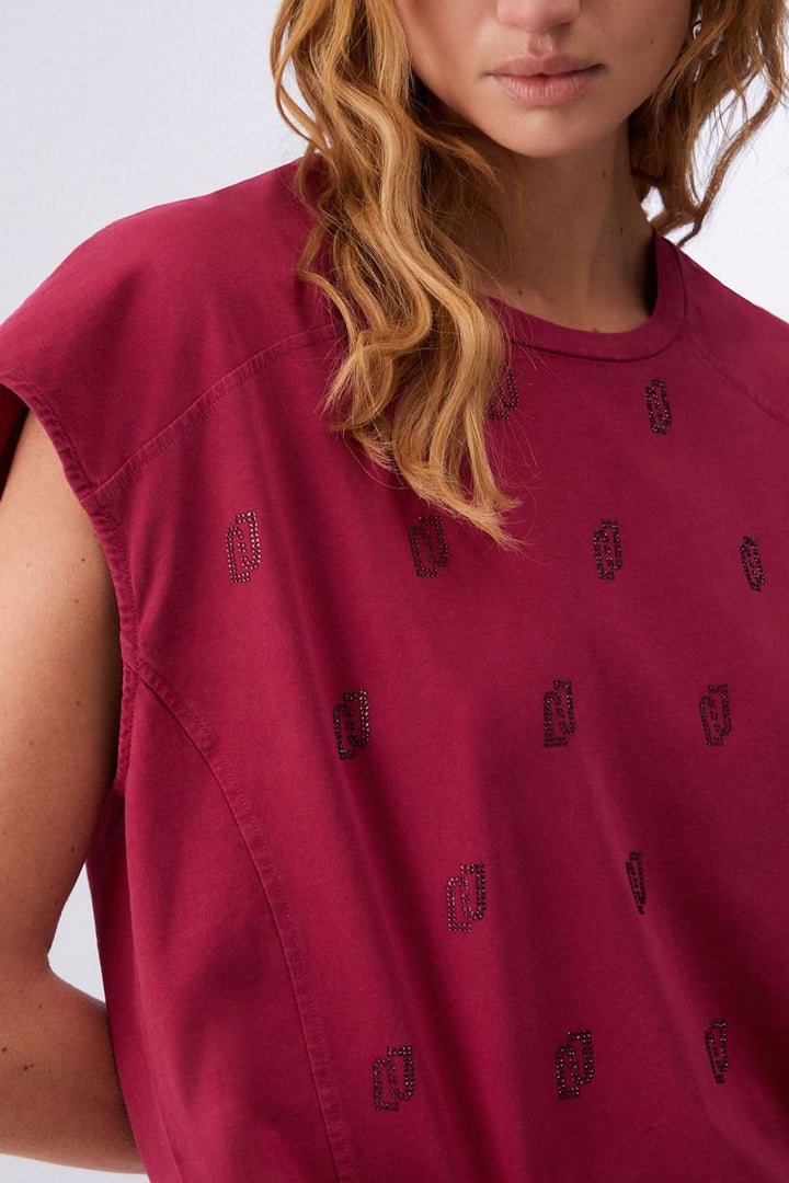 T-shirt imprimé à manches courtes